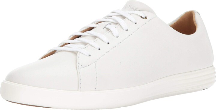 Cole Haan Mens Grand Crosscourt II White Leather 9 W - Wide