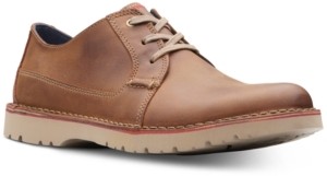 Clarks Men's Vargo Plain Leather Oxfords, Created for Macy's Men's Shoes