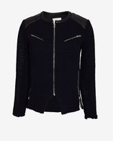 Thumbnail for your product : IRO Ceylona Quilted Leather Shoulder Patch Jacket