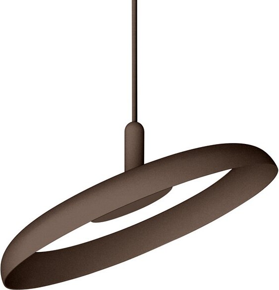 Pablo Designs Pablo Lighting Nivel LED Pendant Light in Black Size: 15\