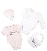 Thumbnail for your product : Gucci Infant's Cotton Four-Piece Baby Girl Gift Set