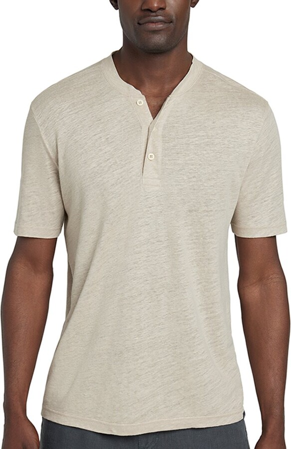 Faherty Linen Henley