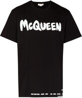 Thumbnail for your product : Alexander McQueen logo-print cotton T-shirt