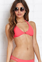 Thumbnail for your product : Forever 21 Strappy Triangle Bikini Top