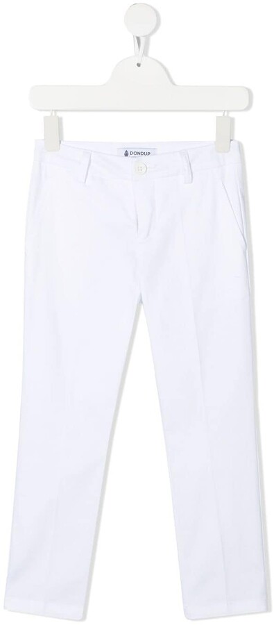 Boys white chinos Clearance