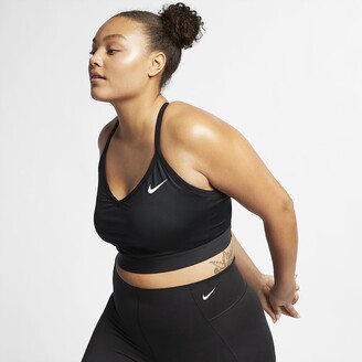 Nike Women's Light-Support Padded Sports Bra (Plus Size Dri-FIT Indy