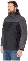 Thumbnail for your product : Columbia Big Tall Whirlibirdtm III Interchange Jacket (Black/Black) Men's Coat