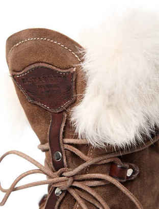 EL VAQUERO 70mm Leia Lapin Fur & Suede Boots