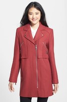 Thumbnail for your product : Kenneth Cole New York Wool Blend Twill Walking Coat