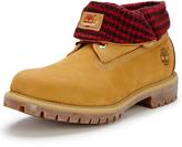 Thumbnail for your product : Timberland Roll Top Plaid Boots
