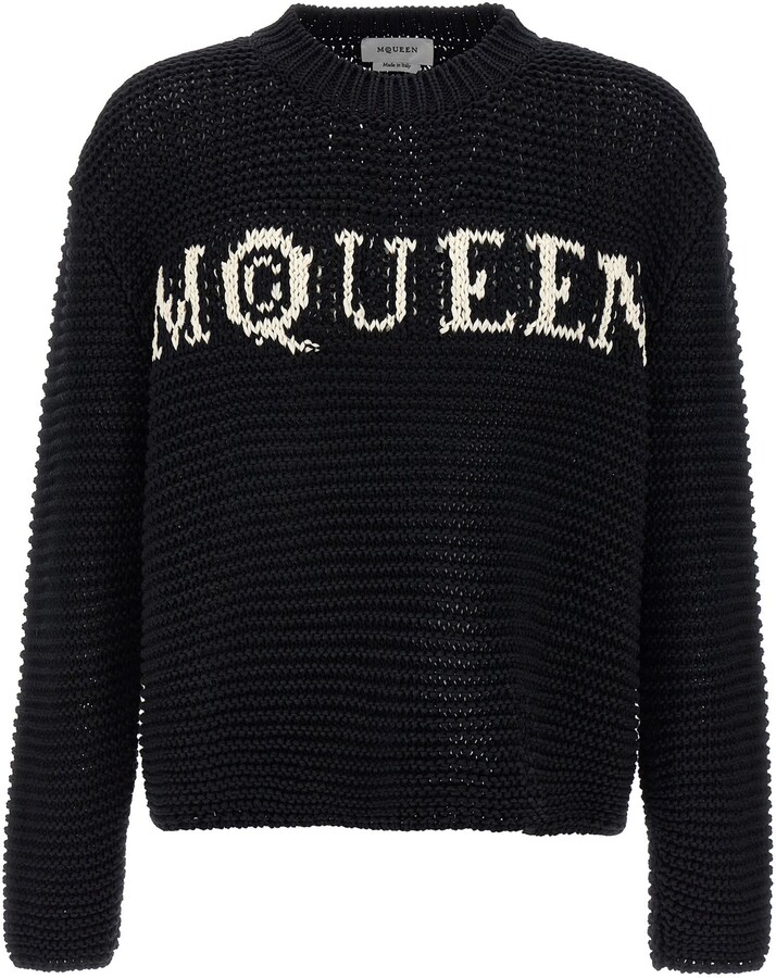 Alexander McQueen Men's Logo Sweater