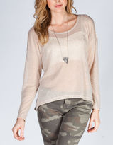 Thumbnail for your product : Hip Lace Open Back Womens Top