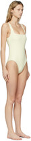 Thumbnail for your product : BONDI BORN Off-White Margot One-Piece Swimsuit