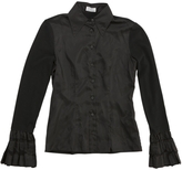 Thumbnail for your product : Philosophy di Alberta Ferretti Black Cotton And Wool Shirt