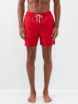 Polo Ralph Lauren Logo-embroidered Swim Shorts - Red