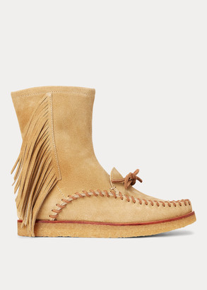 ralph lauren fringe boots