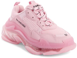 light pink balenciaga sneakers