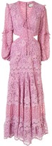 Thumbnail for your product : Alexis Zendaya embroidered cut-out detail dress