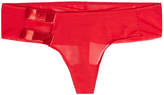 Thumbnail for your product : Chantal Thomass Mesh Thong with Satin