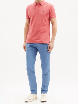 Polo Ralph Lauren Custom Slim-fit Cotton-pique Polo Shirt - Dark Pink