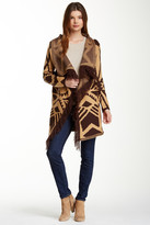 Thumbnail for your product : Romeo & Juliet Couture Fringe Trim Open Front Cardigan