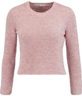 Thumbnail for your product : Maje Cropped Knitted Sweater