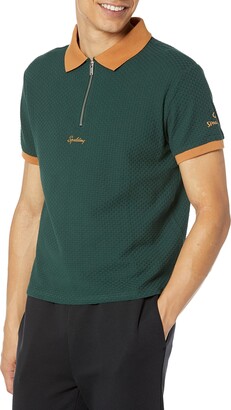 Spalding X Unknwn Men's Logo Rugby Short Sleeve Polo Shirt