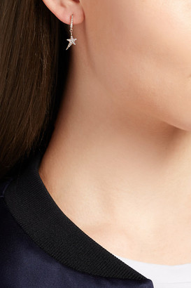Diane Kordas 18-karat Rose Gold Diamond Earring - one size