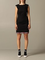 Thumbnail for your product : Love Moschino Dress Sheath Dress With Logoed Band