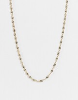 Thumbnail for your product : And other stories & twist detail necklace in gold