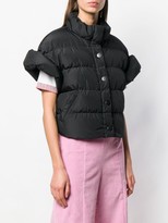 Thumbnail for your product : Moschino Pre-Owned Padded Cropped Jacket