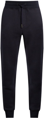 Moncler Logo-appliqué slim-leg cotton-blend track pants