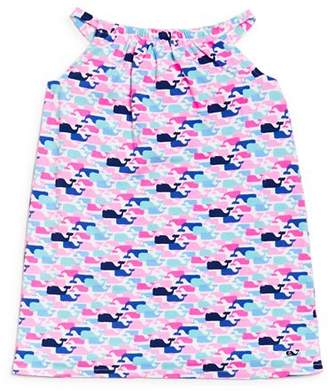 Vineyard Vines Girls' Whale Print Dress - Little Kid, Big Kid