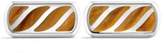 Thumbnail for your product : David Yurman Tigers Eye & Sterling Silver Cuff Links