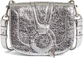 Thumbnail for your product : See by Chloe Hana Small Metallic Leather Crossbody Bag