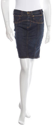 Dolce & Gabbana Denim Mini Skirt