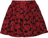 Thumbnail for your product : Alice + Olivia Fizer floral-jacquard mini skirt