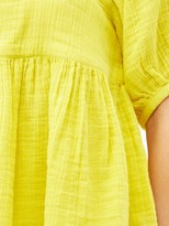 Thumbnail for your product : Anaak Bridgette Square-neck Cotton Top - Yellow