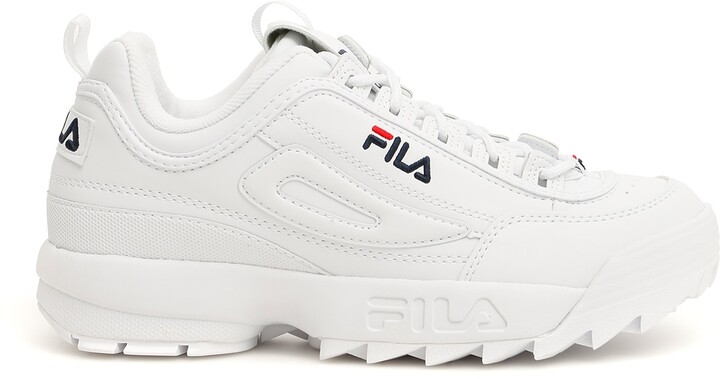 fila disruptor faux leather