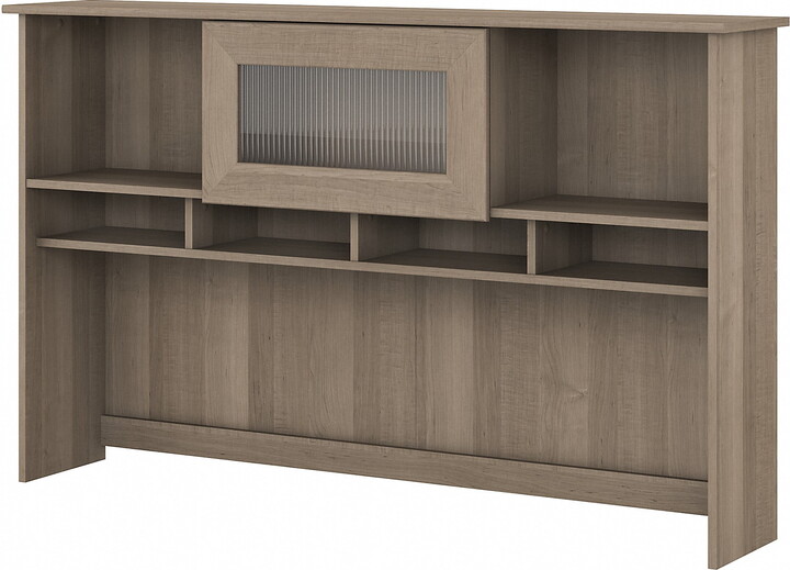 Cabot Modern 60W Hutch for L Desk or Corner Desk in Ash Gray