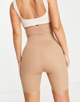 Thumbnail for your product : Magic Bodyfashion maxi hi-bermuda firm contour shaping shorts in brown