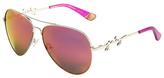 Thumbnail for your product : Juicy Couture Aviator Sunglasses