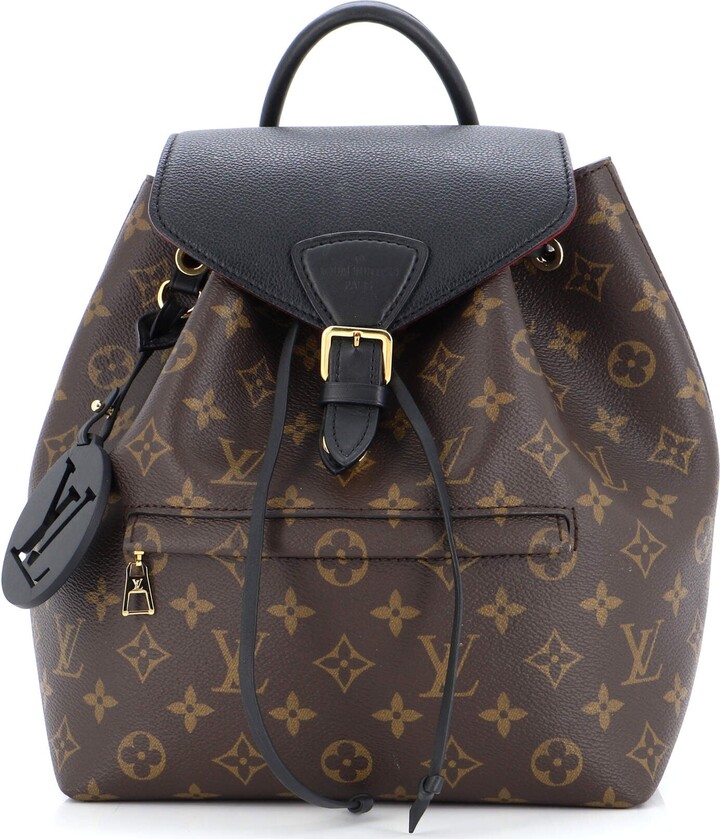 Louis Vuitton Montsouris Backpack NM Monogram Canvas with Leather PM -  ShopStyle