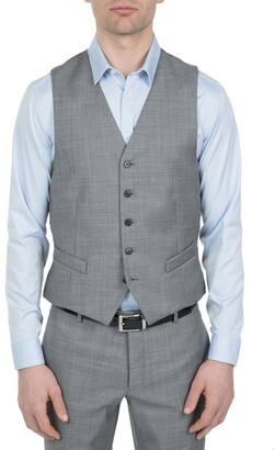 Gibson Slim Fit Grey Mighty Vest FGE645