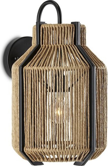 Currey & Company Mali Wall Sconce in Black
