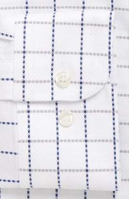 Nordstrom Men's Smartcare(TM) Trim Fit Check Dress Shirt