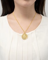 Thumbnail for your product : Ben-Amun Gold Coin Pendant Necklace
