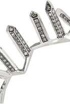 Thumbnail for your product : Tibi Bibi van der Velden Kryptonite sterling silver and diamond headband