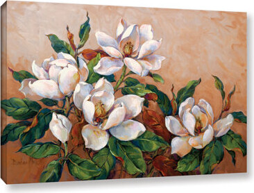 ArtWall Magnolia Inspiration - Painting on Canvas
