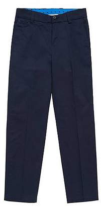 HUGO BOSS Kids’ chinos in cotton with pressed creases: 'J24423'